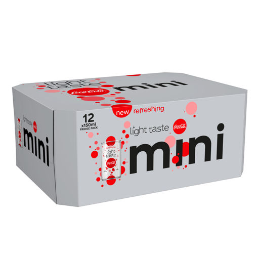 Afbeeldingen van COCA COLA LIGHT BLIK 12X15CL