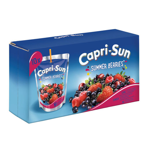 Afbeeldingen van CAPRI-SUN SUMMER BERRIES POUCH 10X20CL