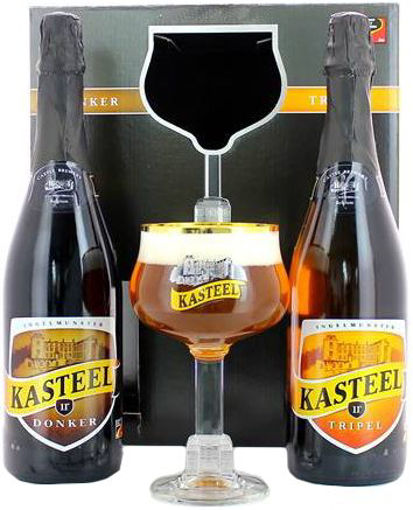 Afbeeldingen van KASTEELBIER TRIPEL & DONKER GIFTPACK