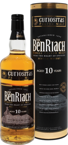 Afbeeldingen van BENRIACH 10 YEAR CURIOSITAS PEATED