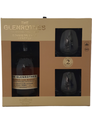 Afbeeldingen van THE GLENROTHES BOURB.CASK+2GL