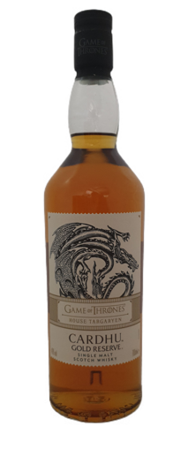 Afbeeldingen van TARGARYEN&CARDHU  GOT 70CL