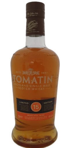 Afbeeldingen van TOMATIN 15Y MOSCATEL FINISH 70