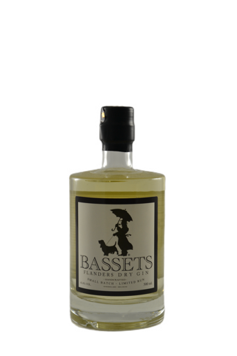 Afbeeldingen van BASSETS FLANDERS DRY GIN 50CL