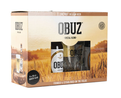 Afbeeldingen van OBUZ 6X33CL + GRATIS GLAS