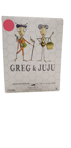 Afbeeldingen van GREG & JUJU Pinot Grenache  rosé BOX 3L
