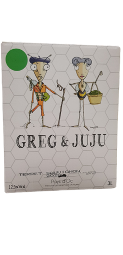 Afbeeldingen van GREG & JUJU Terret sauvignon wit BOX 3L