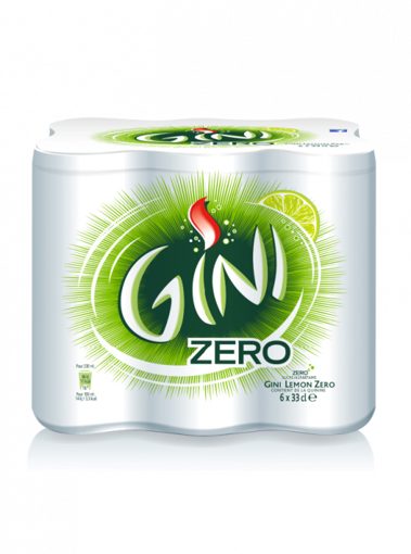 Afbeeldingen van GINI ZERO BLIK 6X33CL