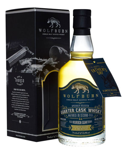 Afbeeldingen van WOLFBURN QUARTER CASK 70CL