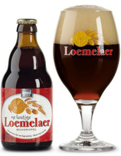 Afbeeldingen van LUSTIGE LOEMELAER QUADRUPEL 33CL