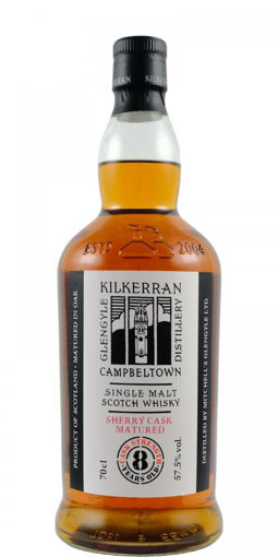 Afbeeldingen van KILKERRAN 8Y CS SHERRY 57.5° 70CL