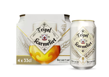 Toon details van TRIPEL KARMELIET BLIK 4X33CL Afbeeldingen van TRIPEL KARMELIET BLIK 4X33CL