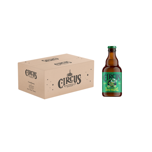 Afbeeldingen van CIRCUS HERB TRIPEL 24X33CL