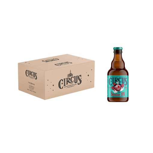 Afbeeldingen van CIRCUS SESSION IPA 24X33CL