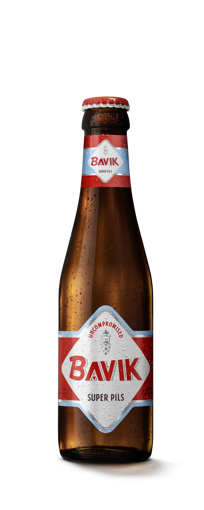 Afbeeldingen van BAVIK SUPER PILS 25 CL FLES