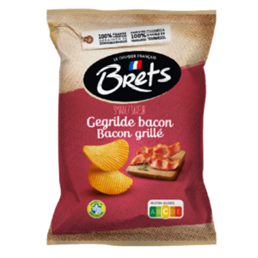 Afbeeldingen van BRETS GEGRILDE BACON 10X125GR.