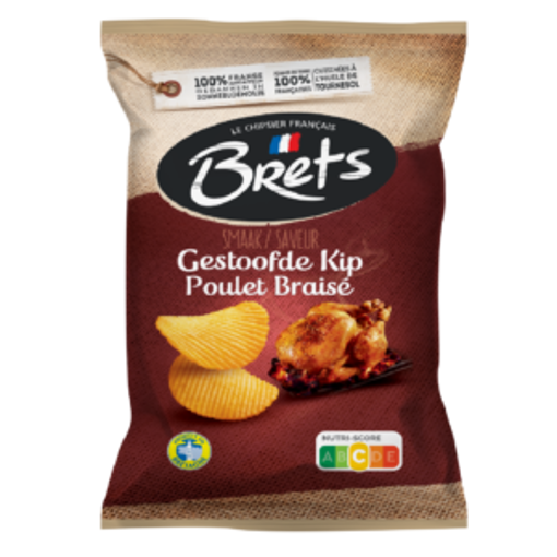 Afbeeldingen van BRETS GESTOOFDE KIP 10X125GR.